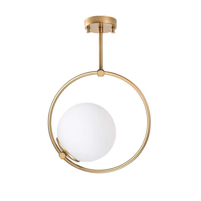 Opviq Dolunay - 3903 Lámpara de Araña de Metal Dorado
